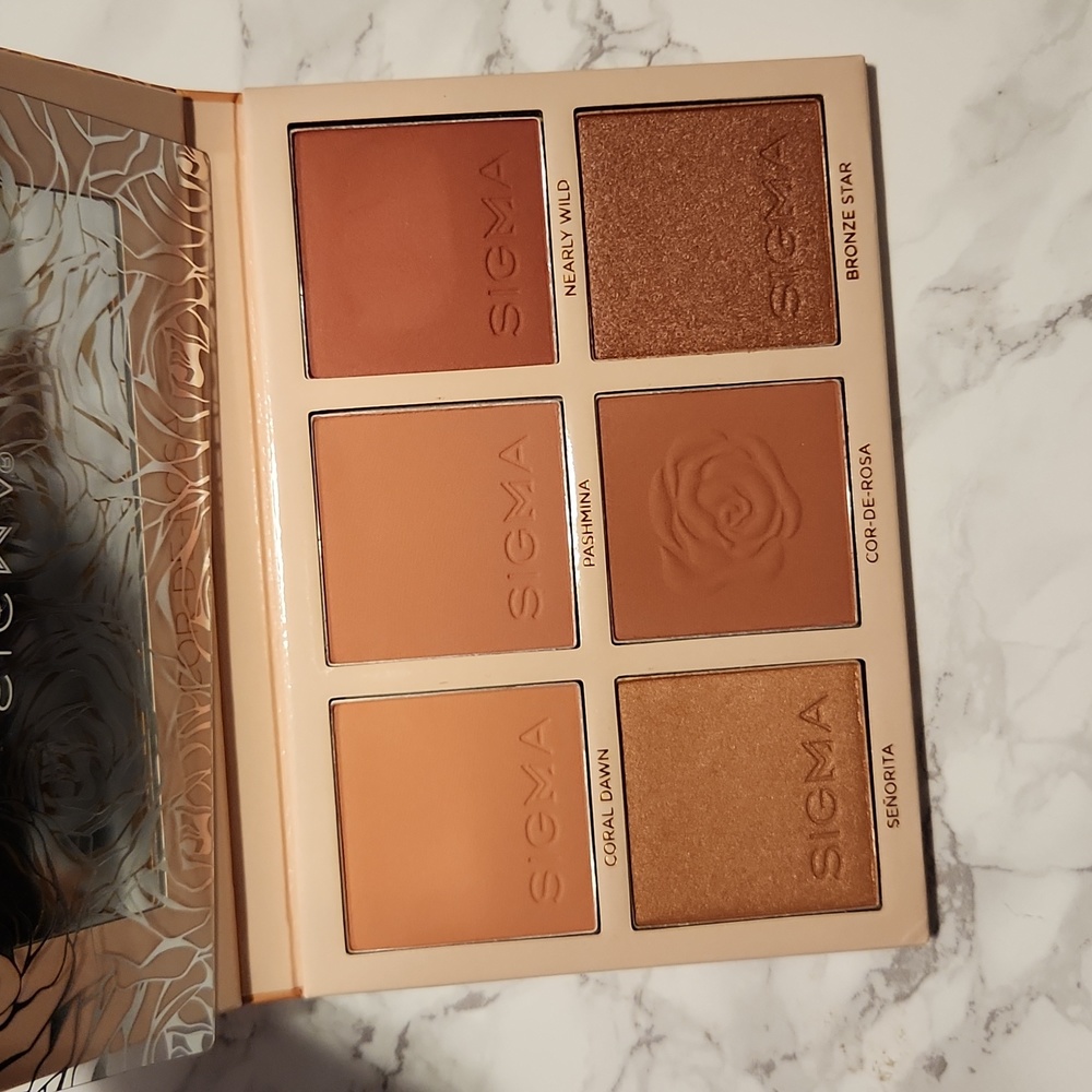 Sigma Cor de Rosa blush palette
